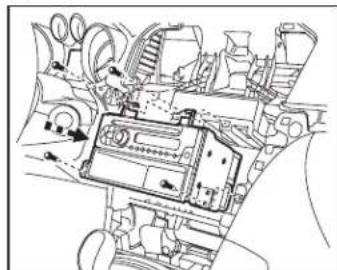 AXESS 99-2023BR - ISO DIN HEAD UNIT PROVISION WITH POCKET - 2
