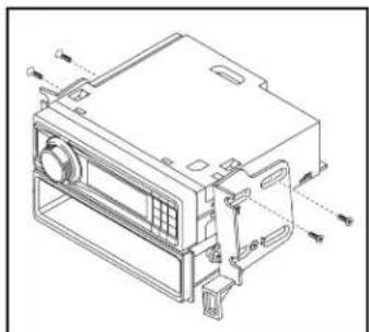 AXESS 99-6525HG - ISO DIN radio provision with pocket - 3