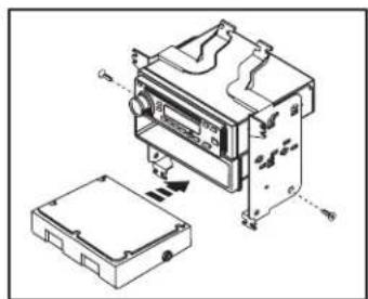 AXESS 99-7612B - ISO DIN radio provision with pocket (continued) - 1
