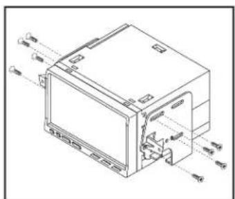 AXESS 99-7523S - Provisión de radio ISO DIN con bolsillo - 2