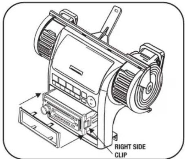 AXESS 99-7604B - ISO MOUNT RADIO PROVISION WITH POCKET - 2