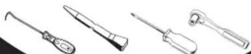 AXESS 99-7604B - TOOLS REQUIRED: - 1