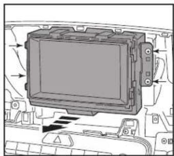 AXESS 95-7299B - DASH DISASSEMBLY (CONT.) - 1