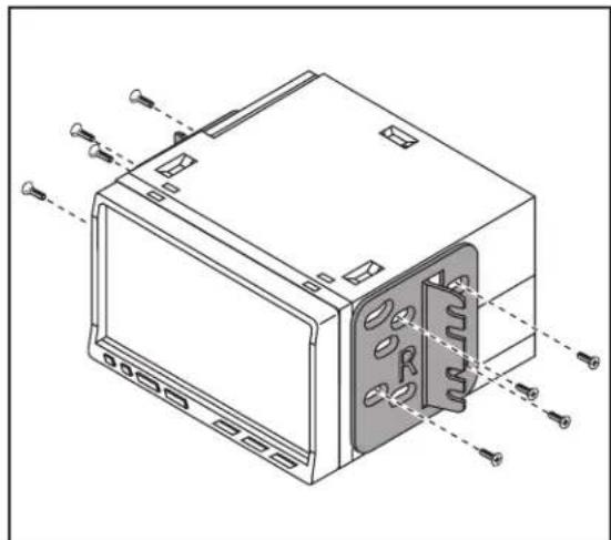 AXESS 95-7298B - Provisión de radio ISO DDIN - 1