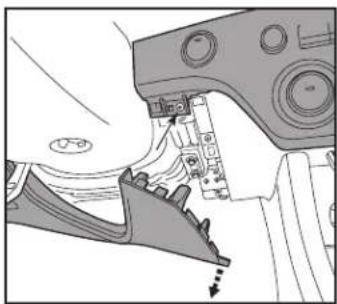 AXESS 95-7298B - DASH DISASSEMBLY (CONT.) - 2