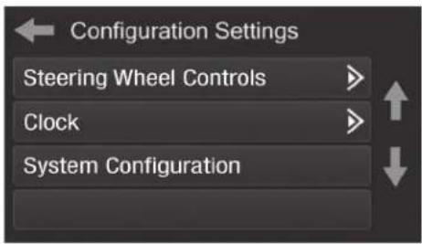 AXESS 108-FD5CH - Pantalla de Configuraciones - 2