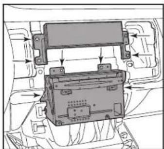 AXESS 99-5842B - DASH DISASSEMBLY (CONT.) - 4