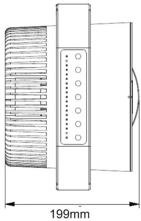 GEMINI GHCF20WH - 產品尺寸 - 2