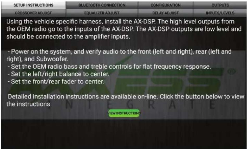 AXESS AXDSPX-CH3 - Setup Instructions - 1