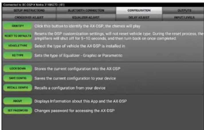 AXESS AXDSPX-MI1 - Configuration - 1