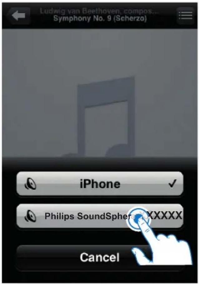 Ludwig van Beethoven, compos... Symphony No. 9 (Scherzo) iPhone Philips SoundSpher XXXXX Cancel