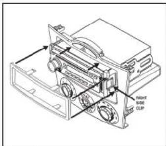 AXESS 99-7510HG - ISO DIN radio provision with pocket - 2