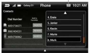 PAC SR-TUN14H - Call Log - 1