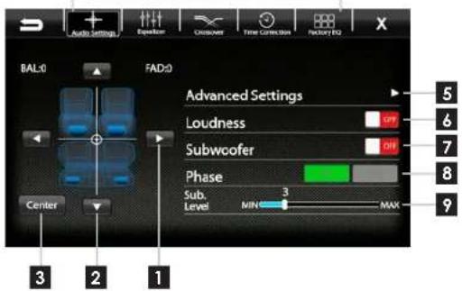 PAC SR-TUN14H - SOUND SETTINGS - 1