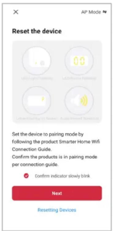 Kogan KABLFAN2CCA - Using AP Mode to add device - 3