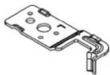 Kogan KAMFRZU238A - Parts included with the hinge kit: - 1