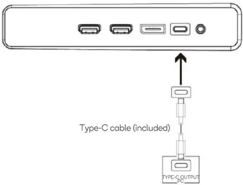 Kogan KAMN40XQUCLA - Type-C USB connection - 1