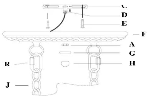 Golden Lighting Torbellino 8106-10 CDB - FINISHING THE INSTALLATION (Fig.3) - 3