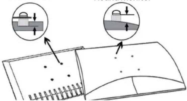 Kogan KAMMTARTTPA - 4.2: Select Spacers (if needed) - 2