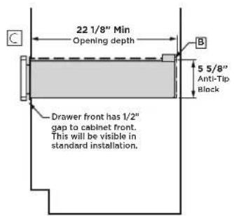 Monogram ZXS900S - OVERALL DIMENSIONS - 4