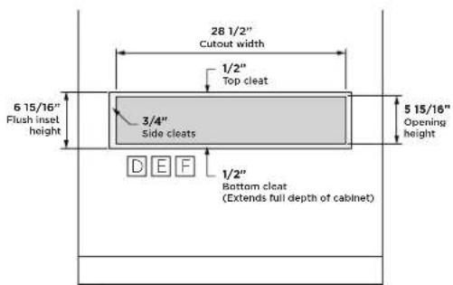 Monogram ZXS900S - OVERALL DIMENSIONS - 7