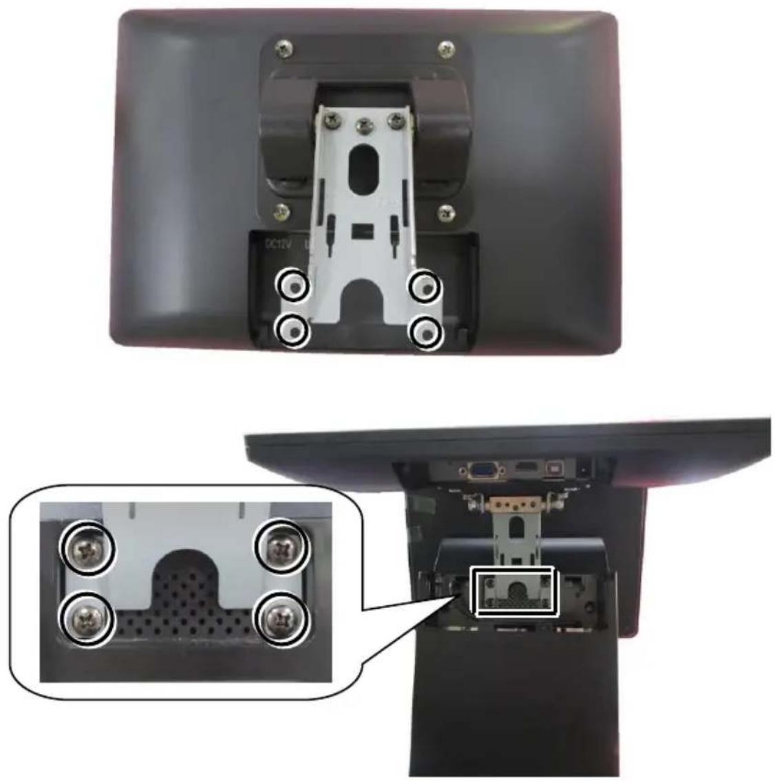Posiflex LM-4011HDMI - Connecting LM-4010HDMI/TM-4010HDMI/LM-4011HDMI/TM-4011HDMI to a HS-series POS Terminal - 3