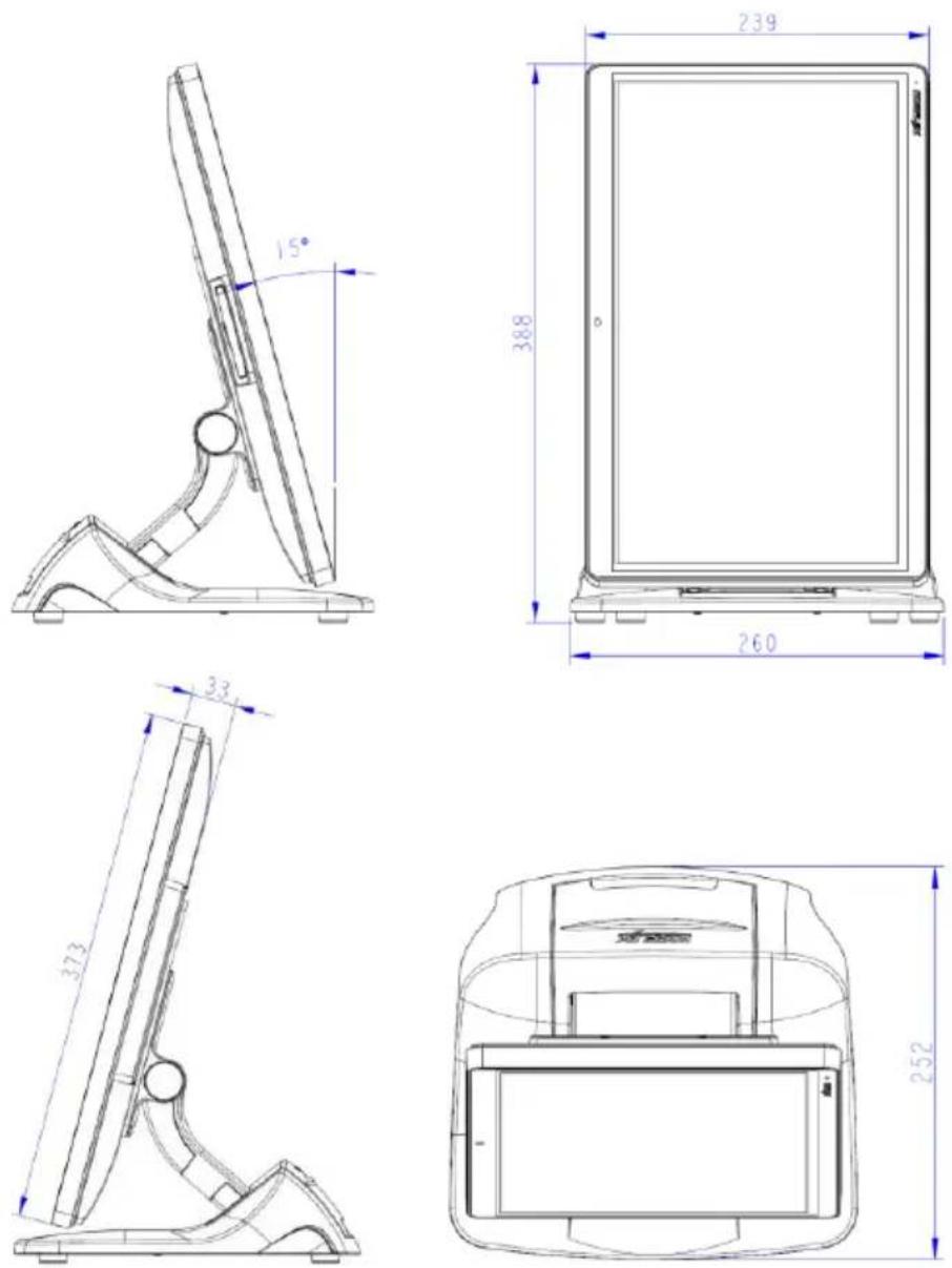 Posiflex LM-5116P - TM/LM-5116P/5116PC - 1