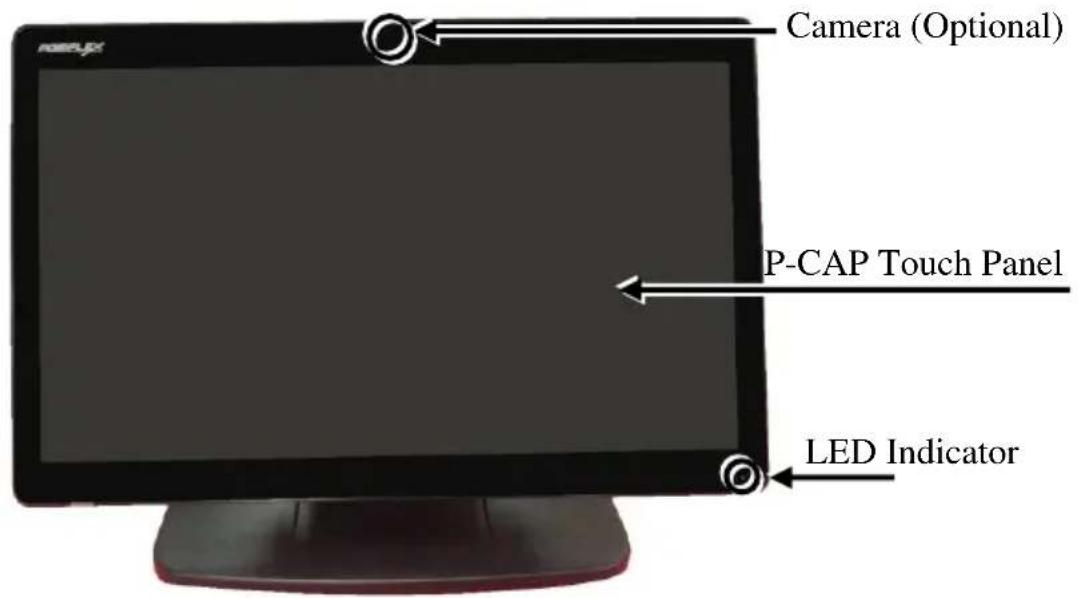 Posiflex LM-5116P - Front View - 1