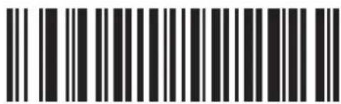 Black and white barcode image with vertical lines and a small number '1' at the bottom right.