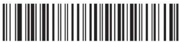 Black and white barcode image with vertical lines and a small number '1' at the bottom right.