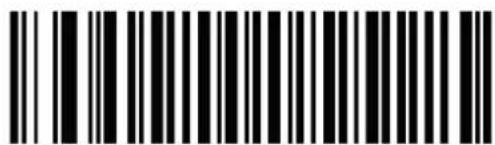 Black and white barcode image with vertical lines and a central dot