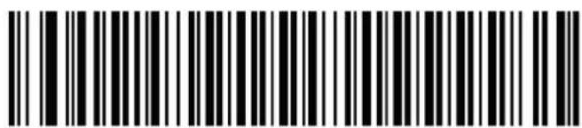 Black and white barcode image with vertical lines and a central dot