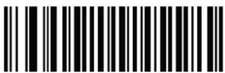 Black and white barcode image with vertical lines above the bars