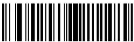 Black and white barcode image with vertical lines and a central bar