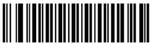 Black and white barcode image with vertical lines and a central dot