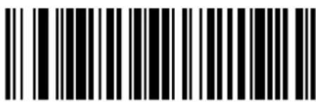 Barcode image with black and white vertical bars, no visible text or symbols beyond the pattern