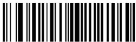 Black and white barcode image with vertical lines and a small number '1' at the bottom
