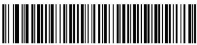 Black and white barcode image with vertical lines and a central dot