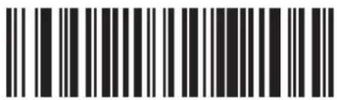 Barcode image with black and white vertical bars, no visible text or symbols
