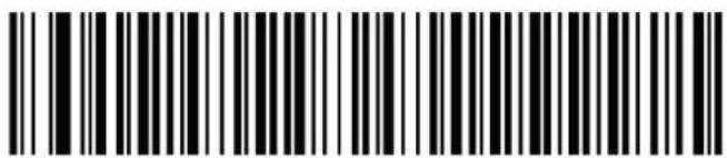 Black and white barcode image with vertical lines and a central dot