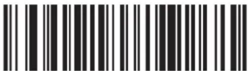 Black and white barcode image with vertical lines and a small number '1' at the bottom right.