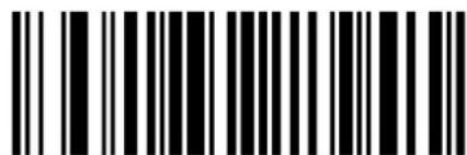 Black and white barcode image with vertical lines above and below the bars