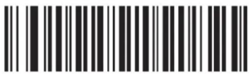 Black and white barcode image with vertical lines and a small number '1' at the bottom right.
