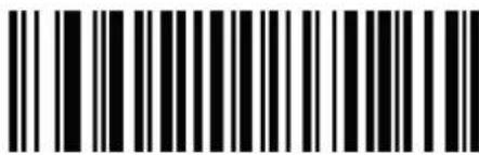 Black and white barcode image with vertical lines and a central dot