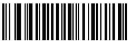 Black and white barcode image with vertical lines and a central dot