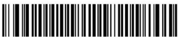 Black and white barcode image with vertical lines and a central dot