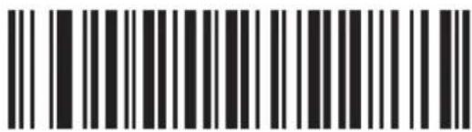 Black and white barcode image with vertical lines and a small number '1' at the bottom right.
