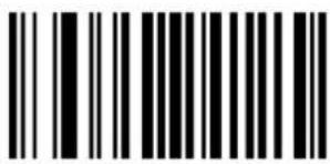 Black and white barcode image with vertical lines on both sides