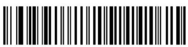 Barcode image with black and white vertical bars, no visible text or symbols