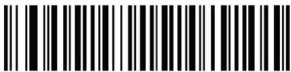 Black and white barcode image with vertical lines and a central dot